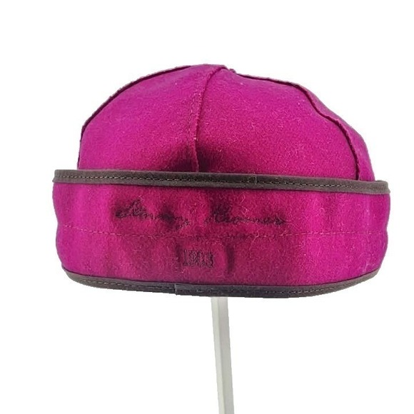 Stormy Kromer‎ Wool Cap Womens 7 5/8 Pink Excellent Earband Button Detail USA main image 7